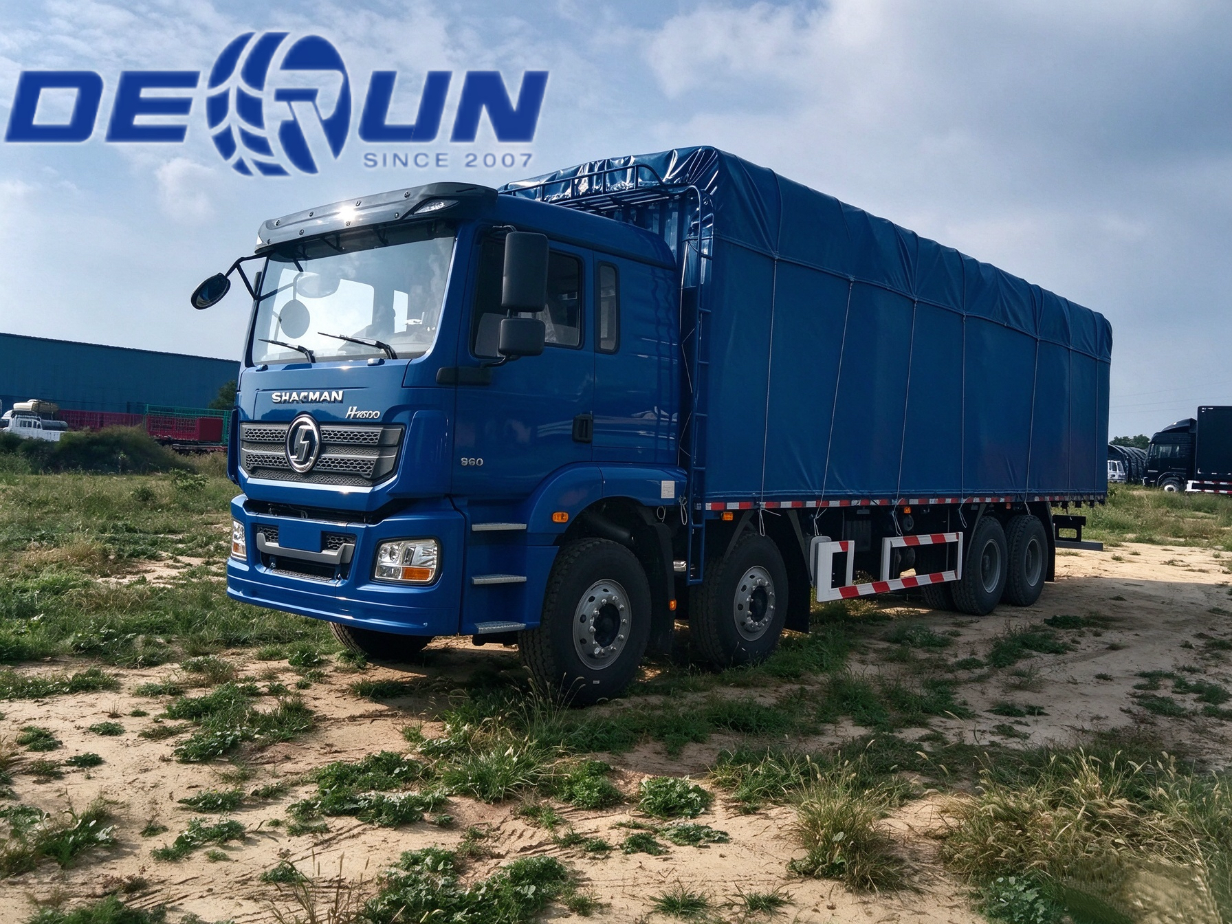 Самосвал Shacman H3000 8x4 будет отправлен в Гану