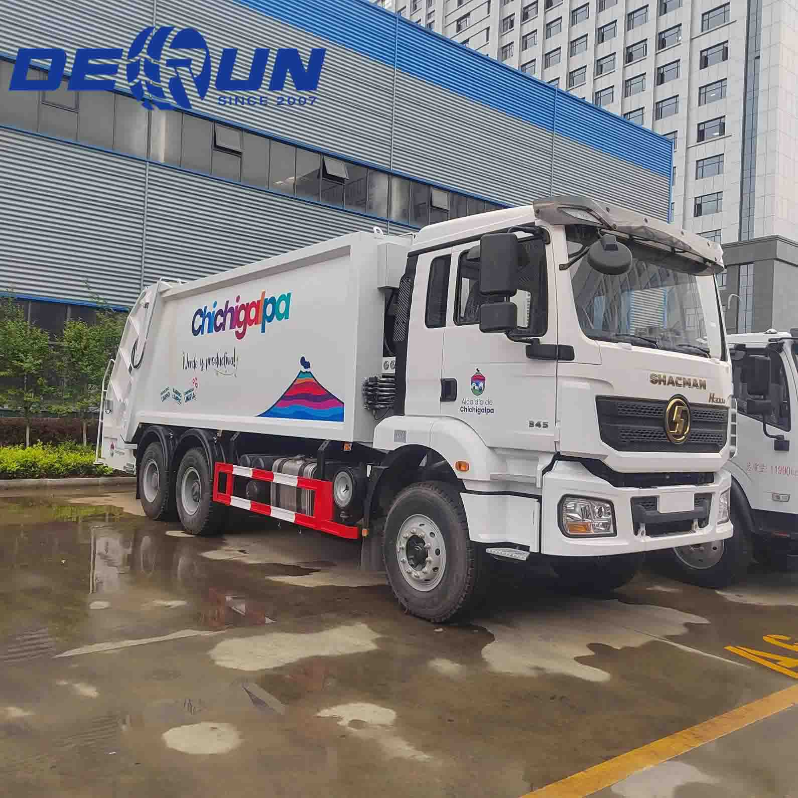 Мусоровоз Shacman 6x4 Compactor