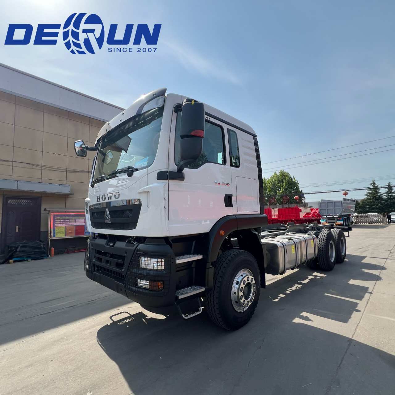 Sinotruk Howo 6x4 TX Cargo Chassis Chruck для Эфиопии