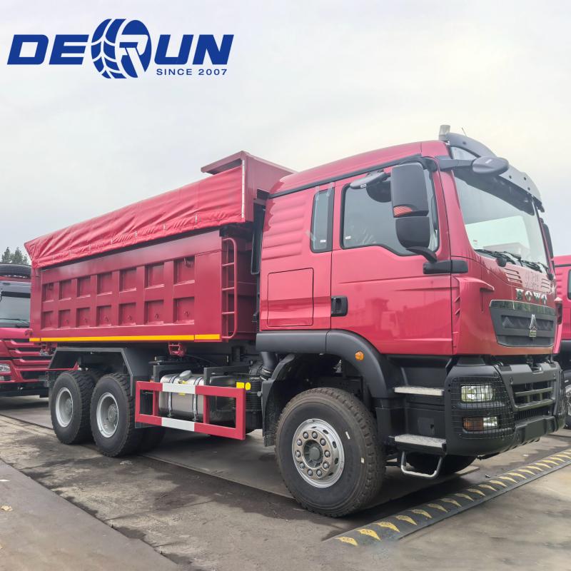Самосвал Sinotruk Howo TX 6x4 336HP для Эфиопии и Джибути